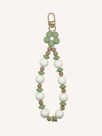 Chaine de téléphone fleur verte