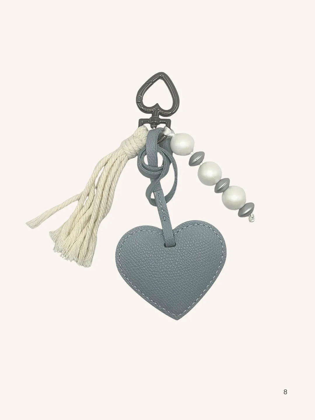 Bijou de Sac Cœur Bleu