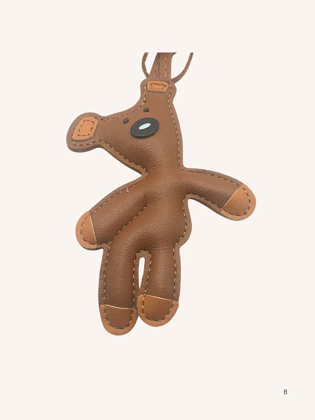 Bijou de Sac Nounours  & coeur vert